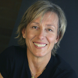 Martina Navratilova Headshot